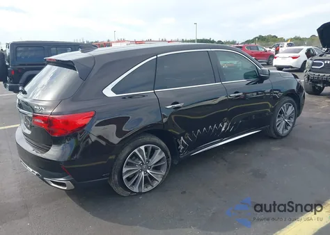 2018 Acura Mdx Technology Package Acurawatch Plus Pkg из США, поврежденный, VIN 5J8YD3H50JL007590